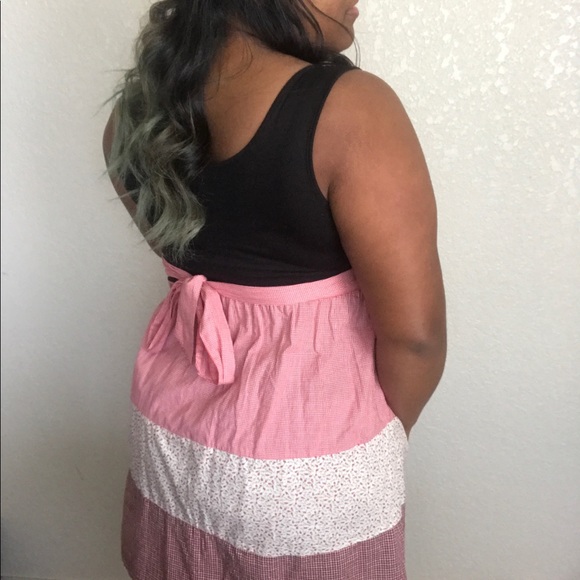 patchwork cottagecore vibes dress - Picture 2 of 7